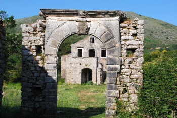 Herrenhaus in Paleo Perithia auf der Insel Korfu