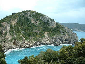 Steilk�ste in Paleokastritsa auf Korfu