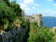 Reste der Festung in Kassiopi auf der Insel Korfu