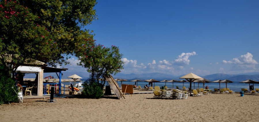 Bouka Beach - Strand bei Lefkimi in Korfus Süden
