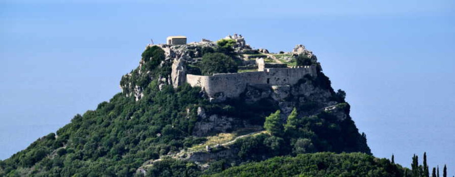 Die Burg Angelokastro auf Korfu ist beliebtes Ausflugsziel