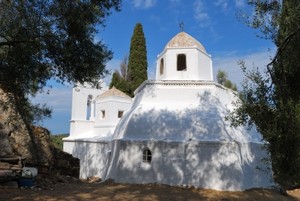 Die Kirche Stawromenos in Nimfes | Korfu