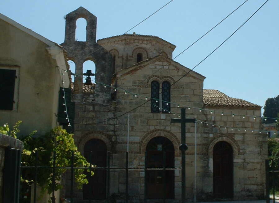 Die Kirche Agios Jason und Agios Sossipatros in Korfu Stadt Kerkyra Kirche Jason ke Sossipatros
