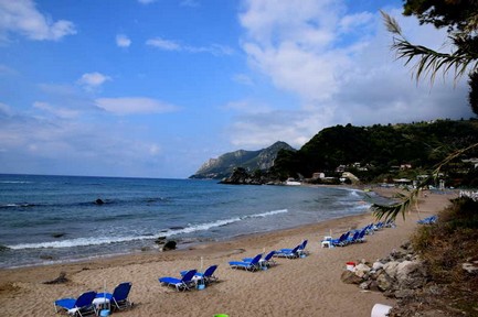 Pelekas Beach (Kontogialos) auf Korfu