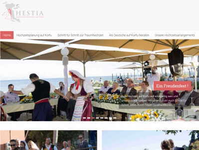 Heiraten auf Korfu mit der Agentur HESTIA Hochzeit auf Korfu - Agentur HESTIA